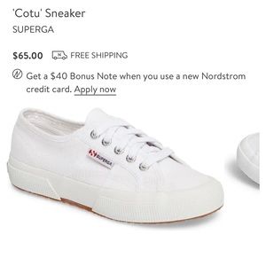White Superga Cotu sneaker